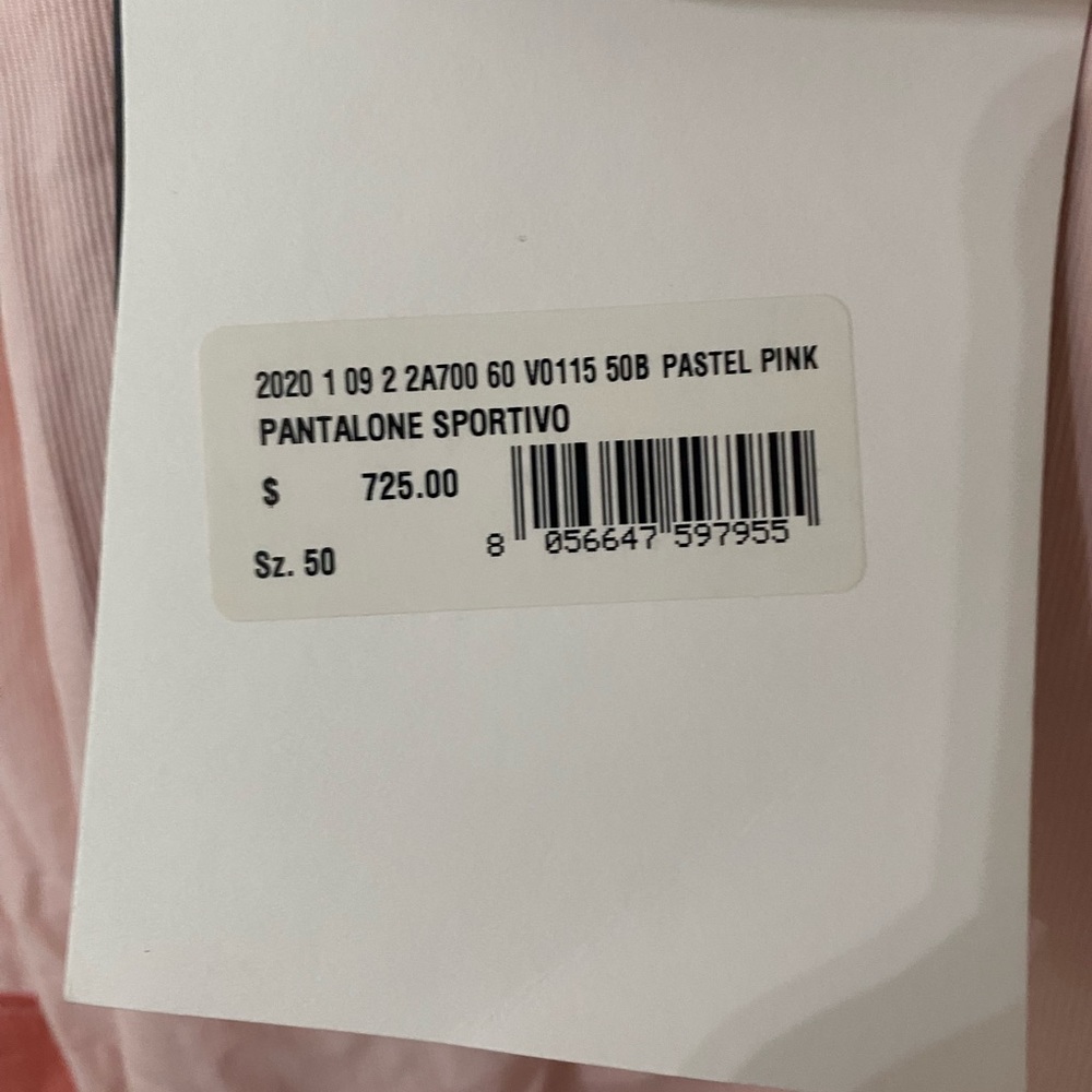 NWT Rare MONCLER 1952 Genius Pantalone Sportivo Sport Track Pants 50 L - Picture 8 of 15